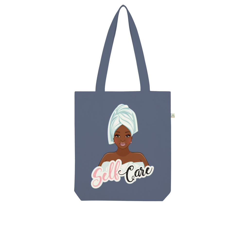 Self Care Pamper Yourself Organic Tote Bag