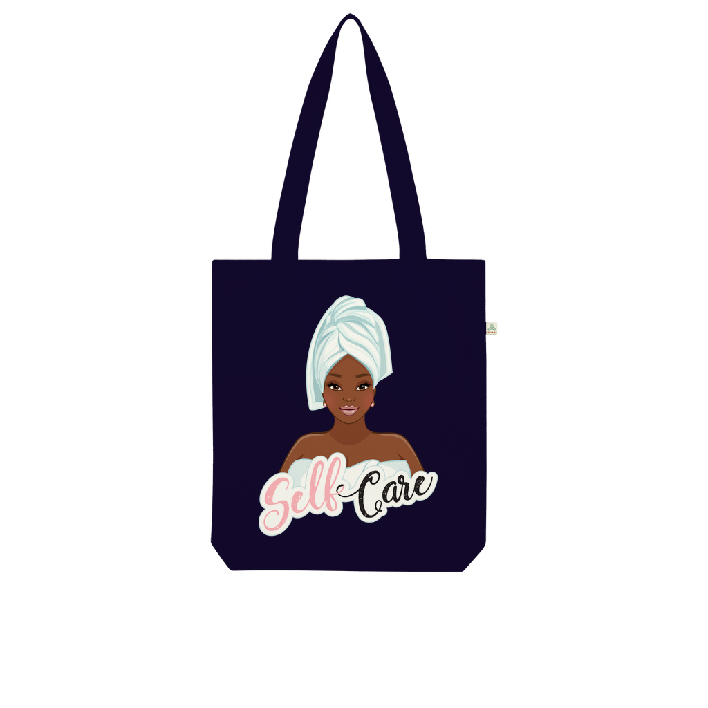 Self Care Pamper Yourself Organic Tote Bag