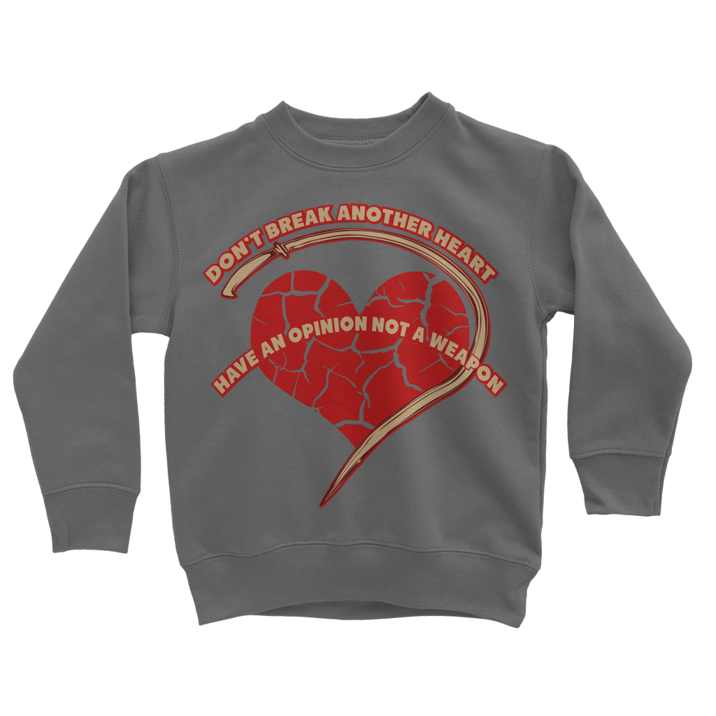 Don't Break Another Heart Classic Kids DBH Sweatshirt