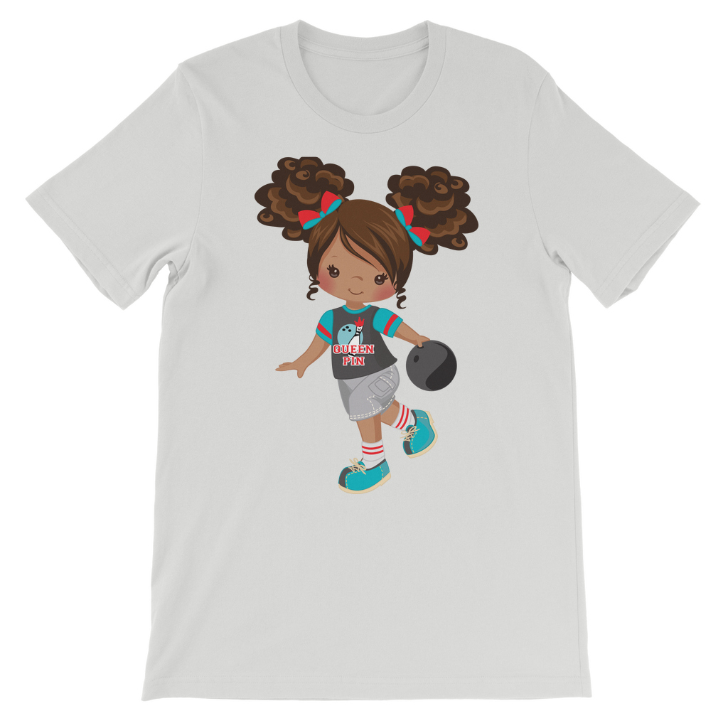 Little Bowling Queen Premium Kids T-Shirt