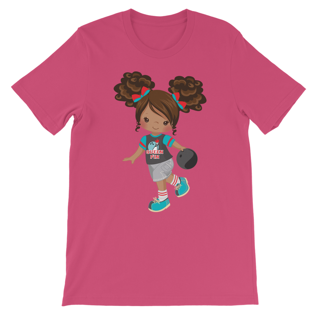 Little Bowling Queen Kids T-Shirt