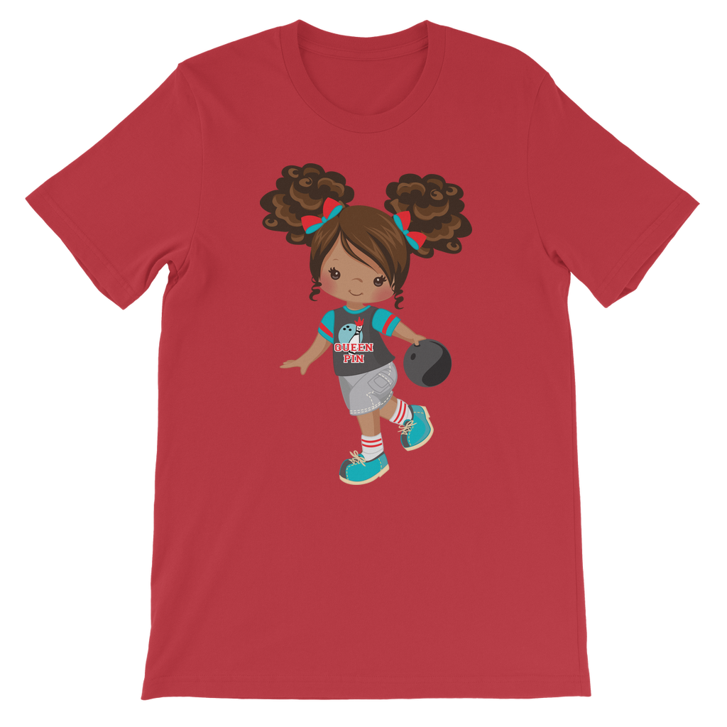 Little Bowling Queen Kids T-Shirt
