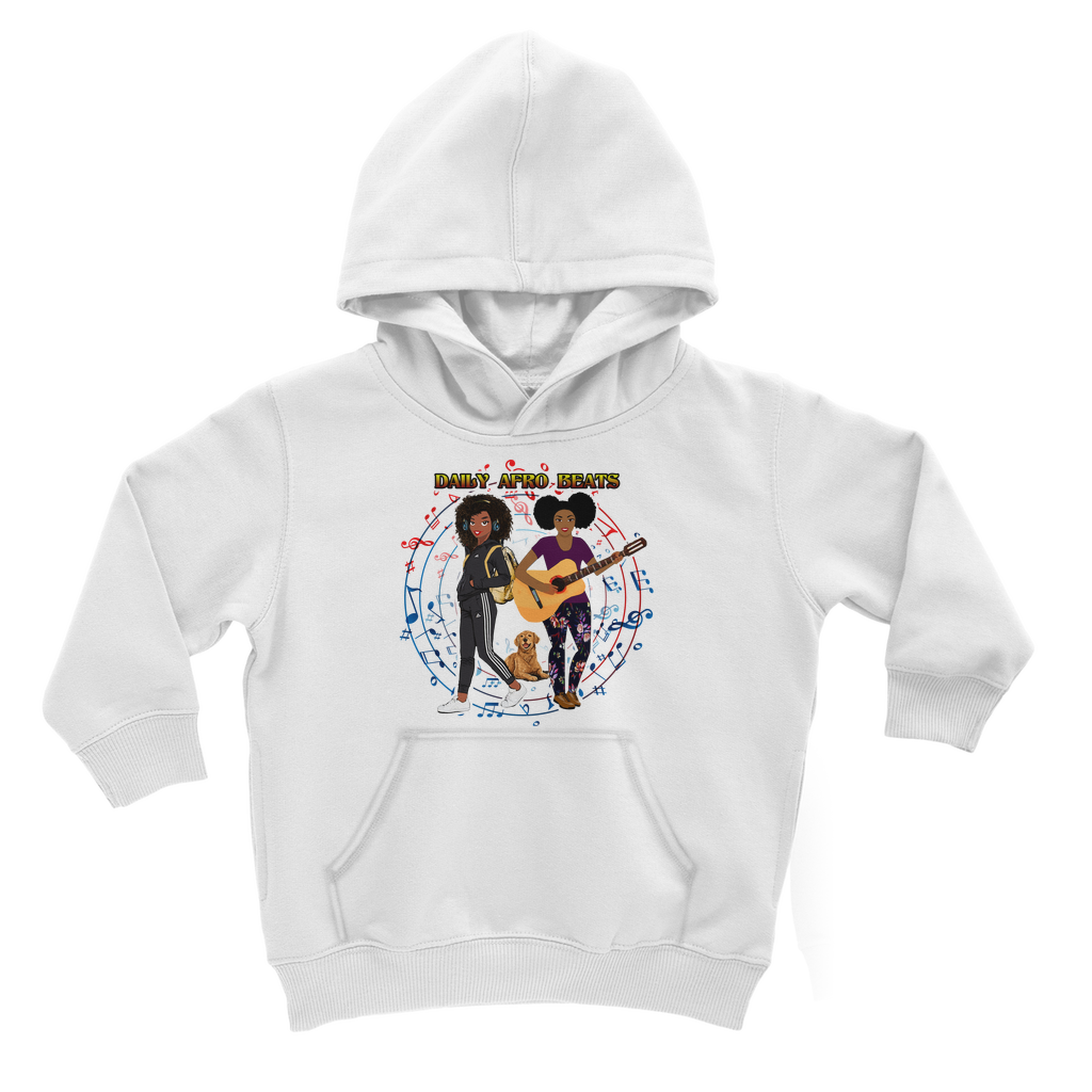 Daily Afro Beats Kids Hoodie
