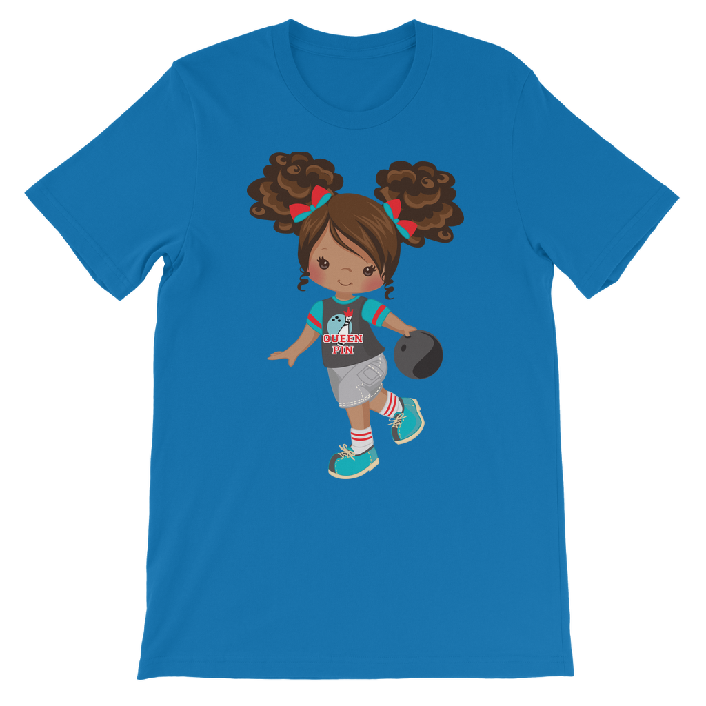Little Bowling Queen Premium Kids T-Shirt