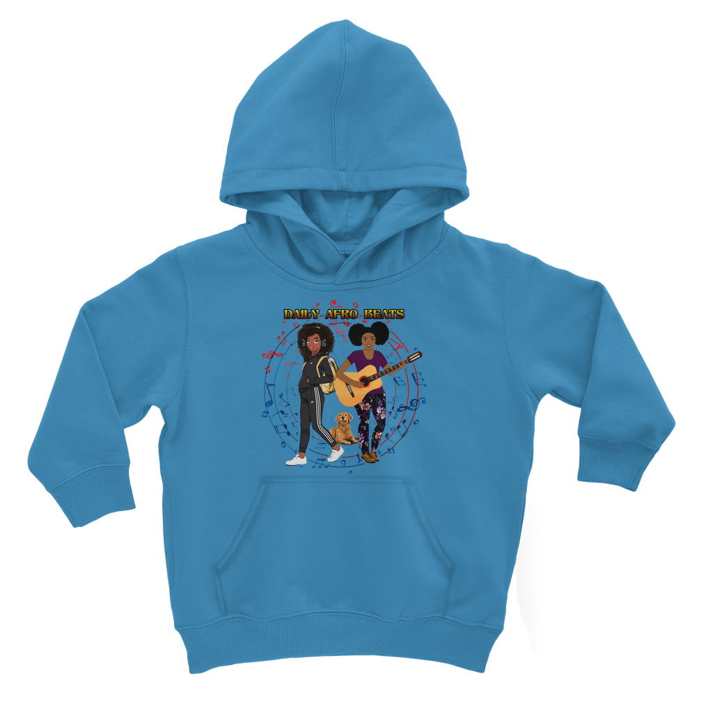 Daily Afro Beats Kids Hoodie