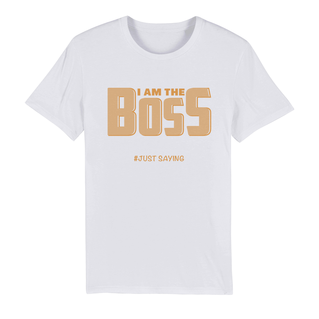 I AM THE BOSS Mens Organic Jersey T-Shirt