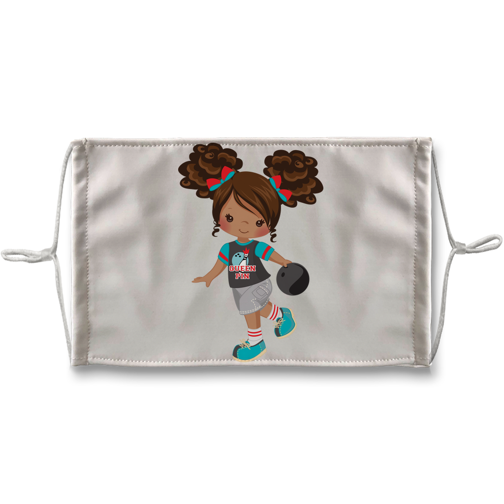 Little Bowling Queen Face Masks + 10 Replacement Filters