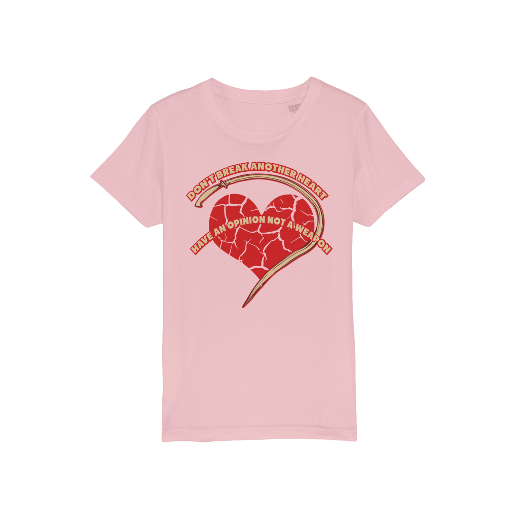 Don't Break Another Heart DBH Organic Kids T-Shirt