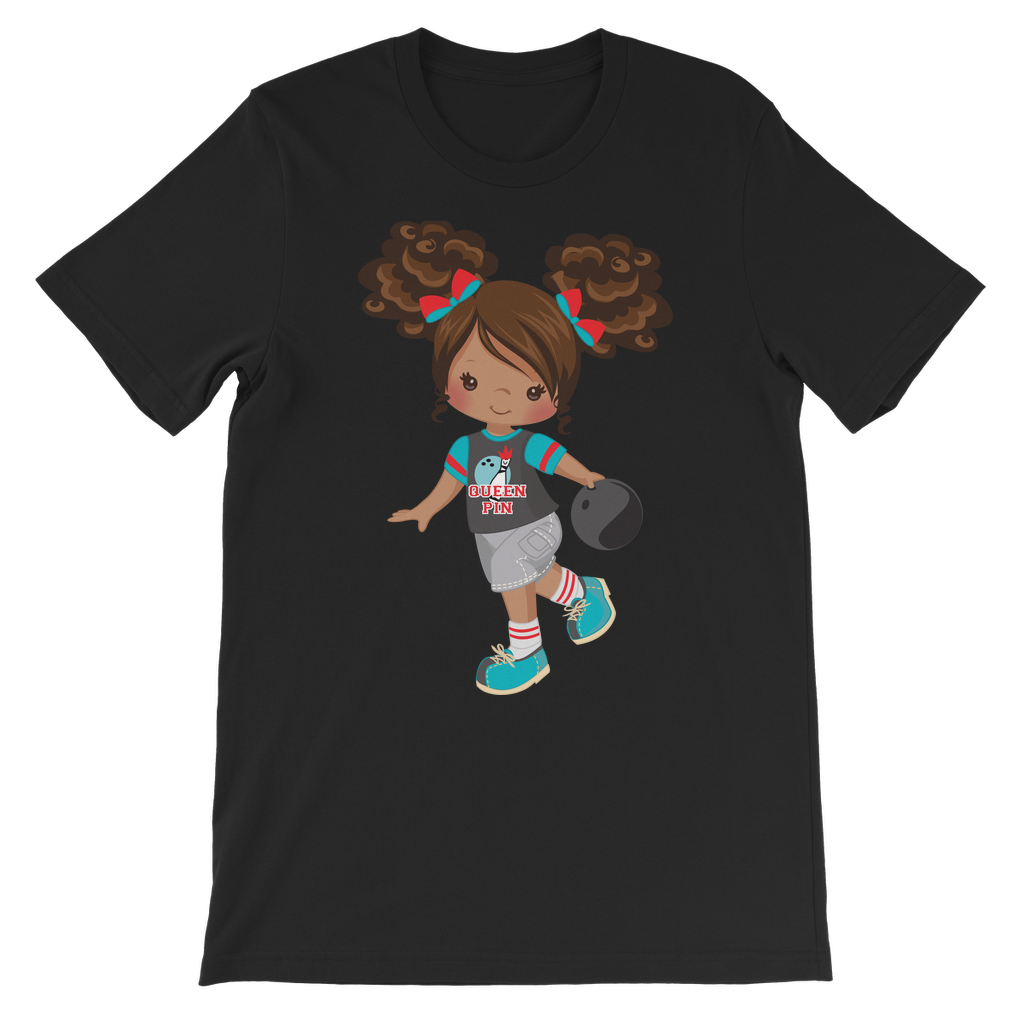 Little Bowling Queen Premium Kids T-Shirt