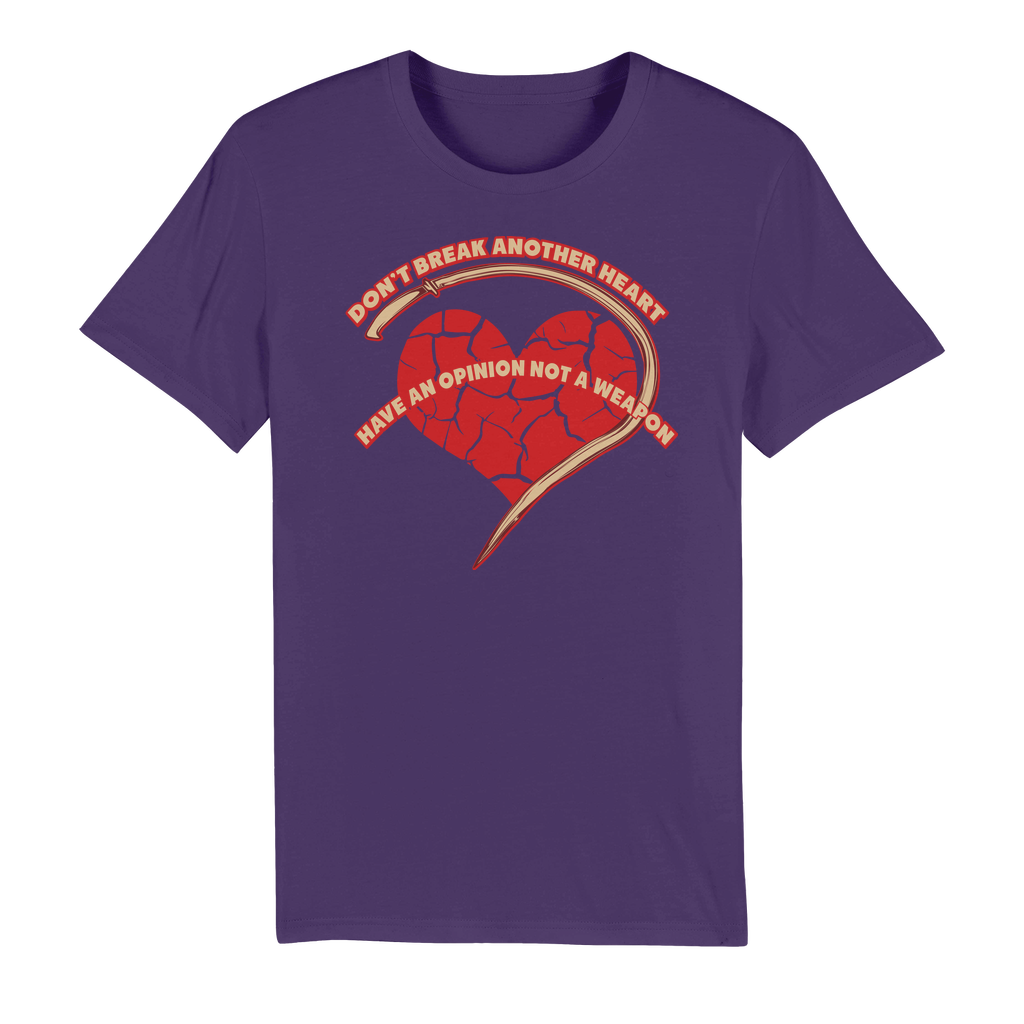 Don't Break Another Heart DBH Unisex Organic Jersey T-Shirt