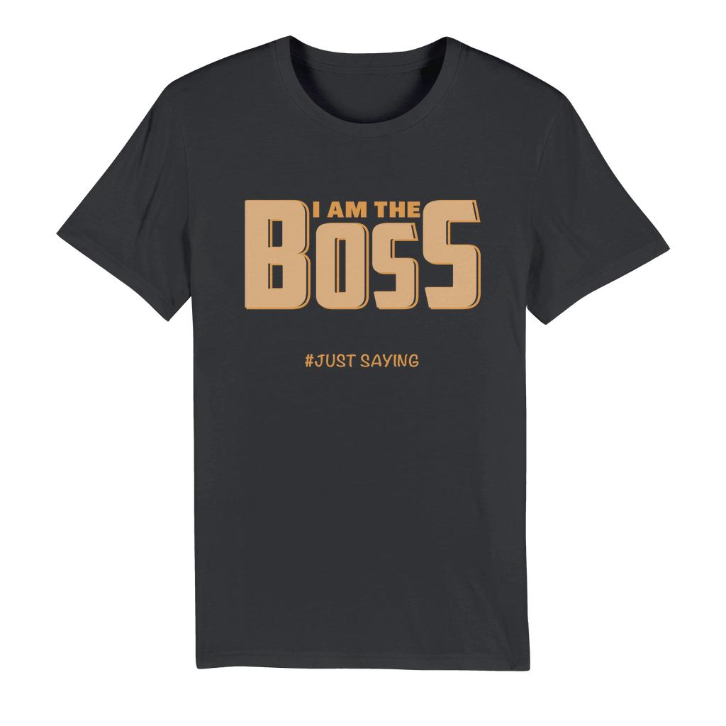 I AM THE BOSS Mens Organic Jersey T-Shirt