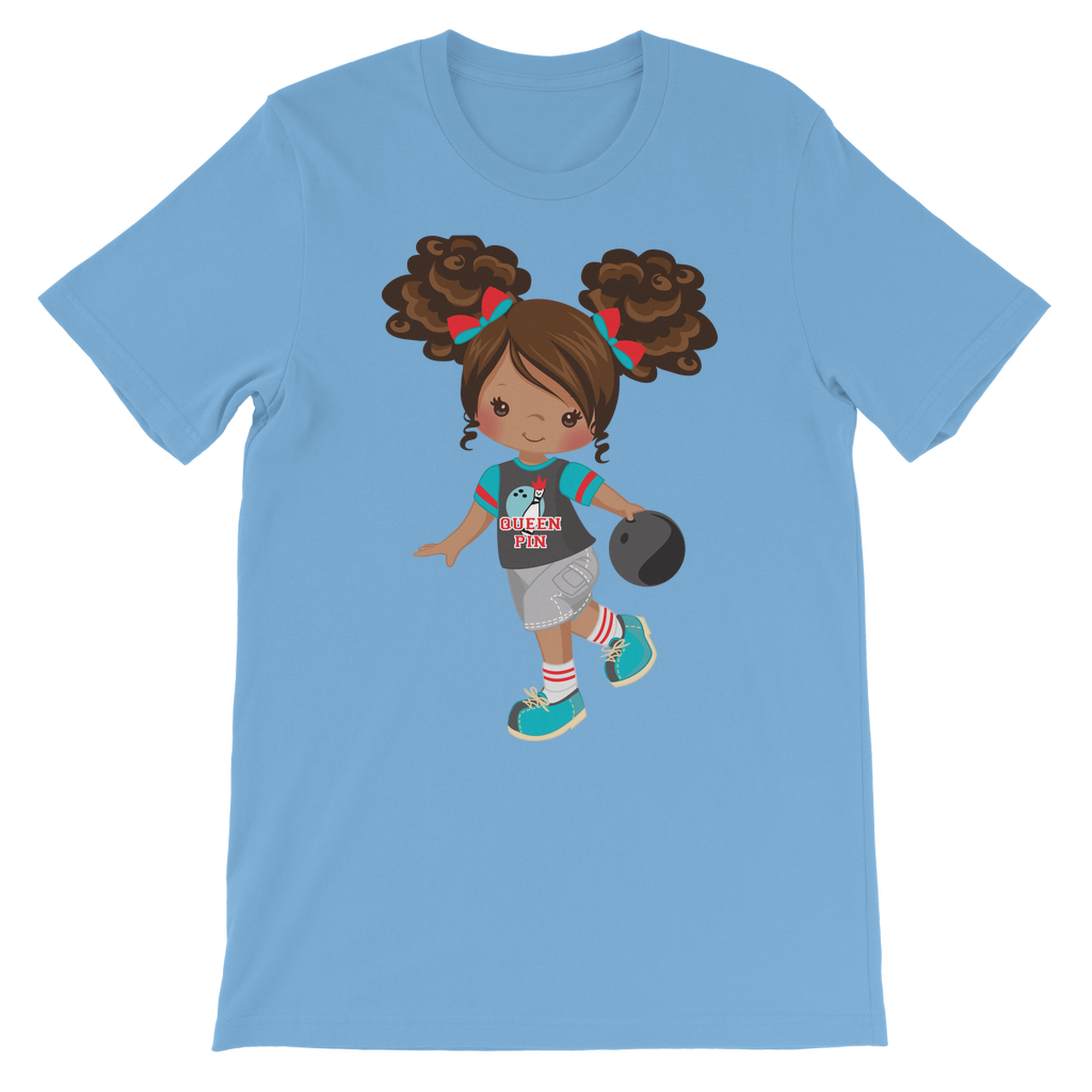 Little Bowling Queen Premium Kids T-Shirt