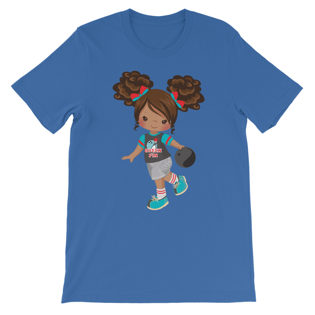 Little Bowling Queen Kids T-Shirt