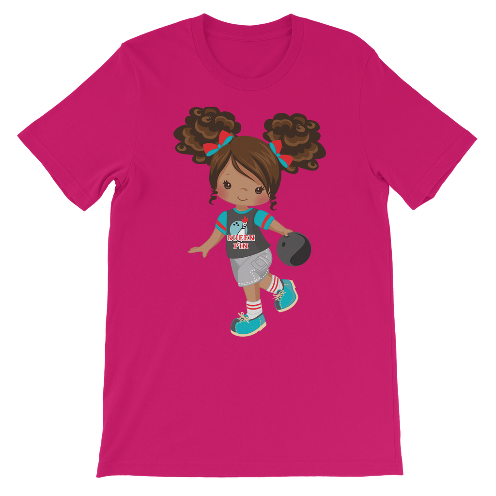 Little Bowling Queen Premium Kids T-Shirt