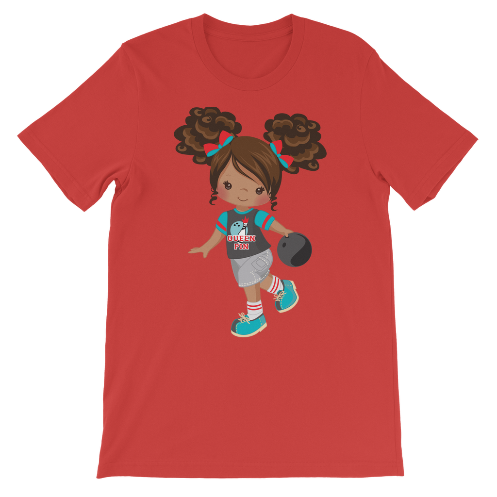 Little Bowling Queen Premium Kids T-Shirt