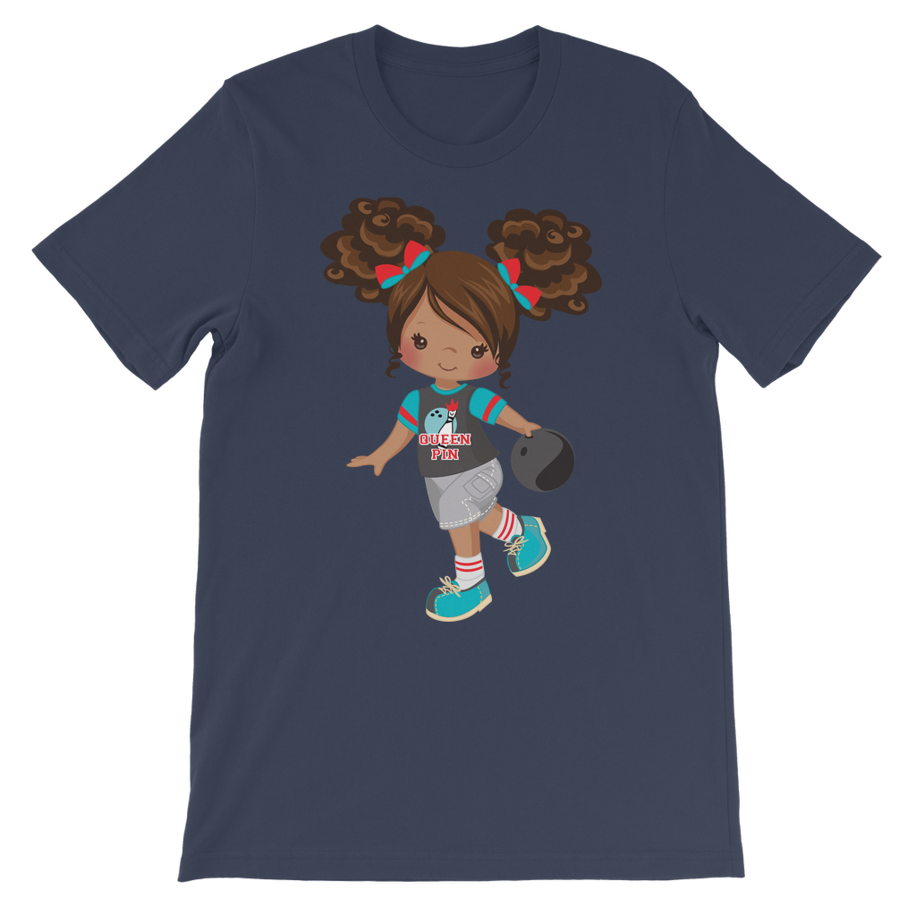 Little Bowling Queen Premium Kids T-Shirt