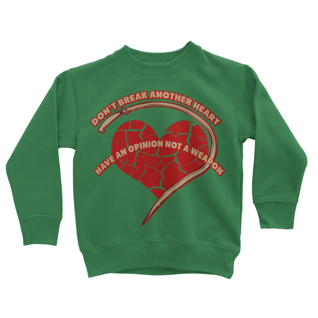 Don't Break Another Heart Classic Kids DBH Sweatshirt