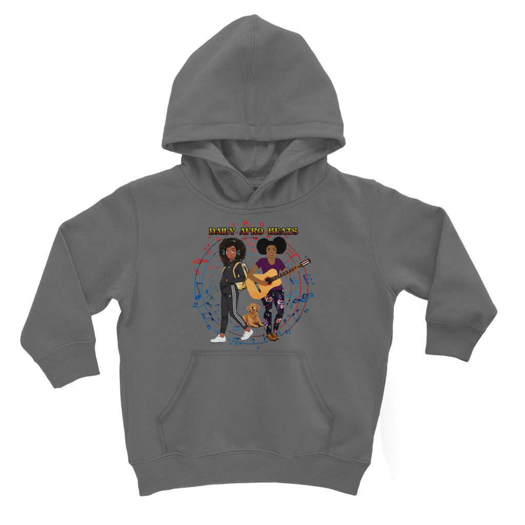 Daily Afro Beats Kids Hoodie