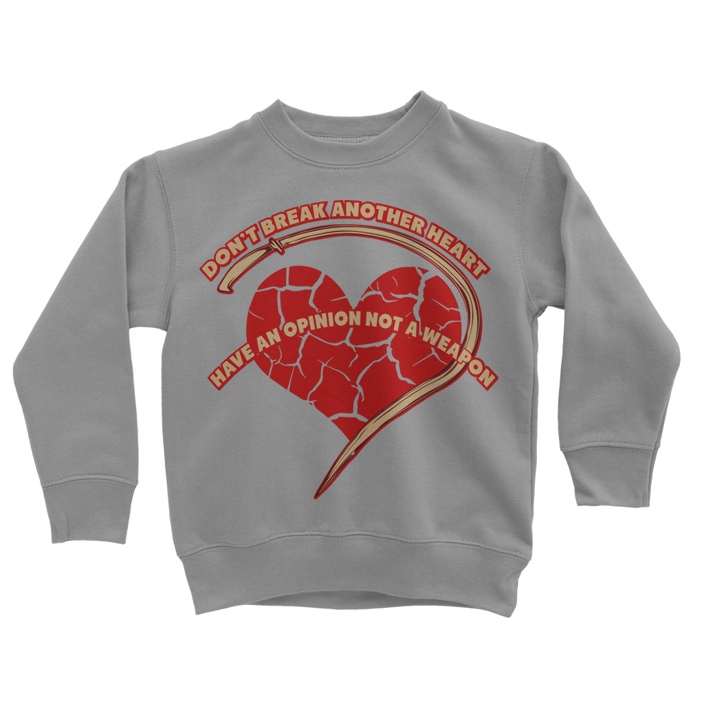 Don't Break Another Heart Classic Kids DBH Sweatshirt