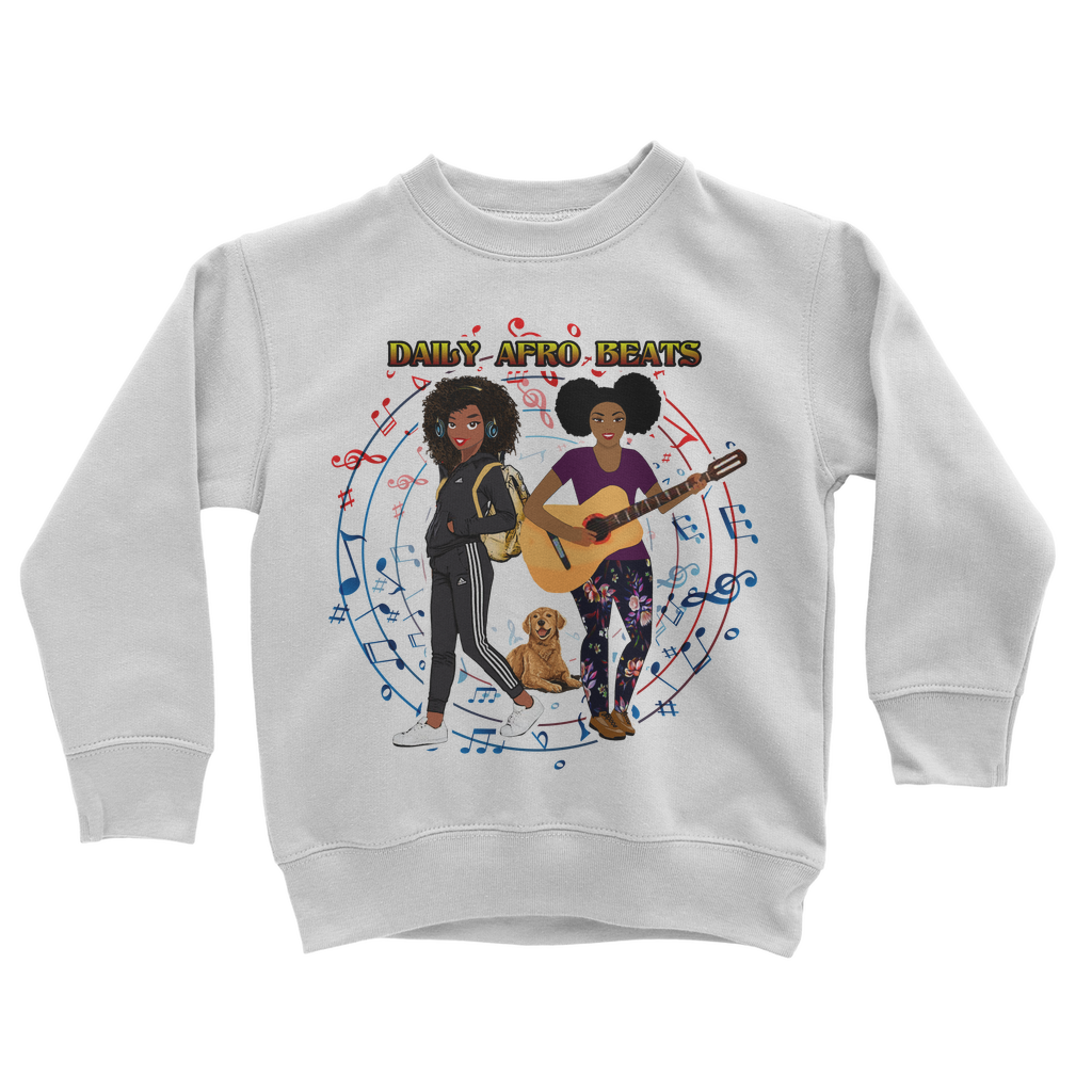 Daily Afro Beats Kids Sweatshirt