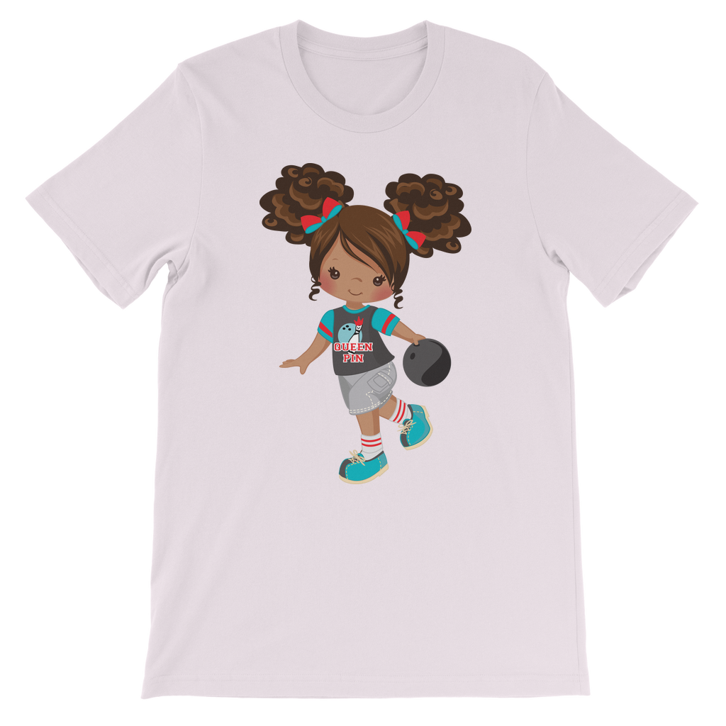 Little Bowling Queen Kids T-Shirt