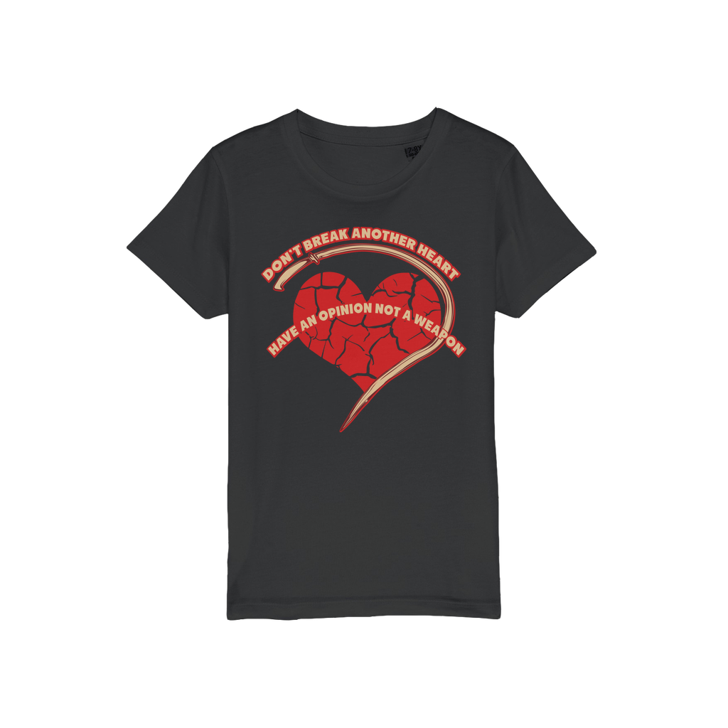 Don't Break Another Heart DBH Organic Kids T-Shirt