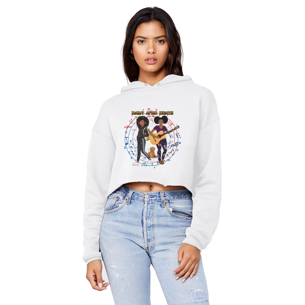 Daily Afro Beats Daily Afro Beats Unisex Cropped Hoodie