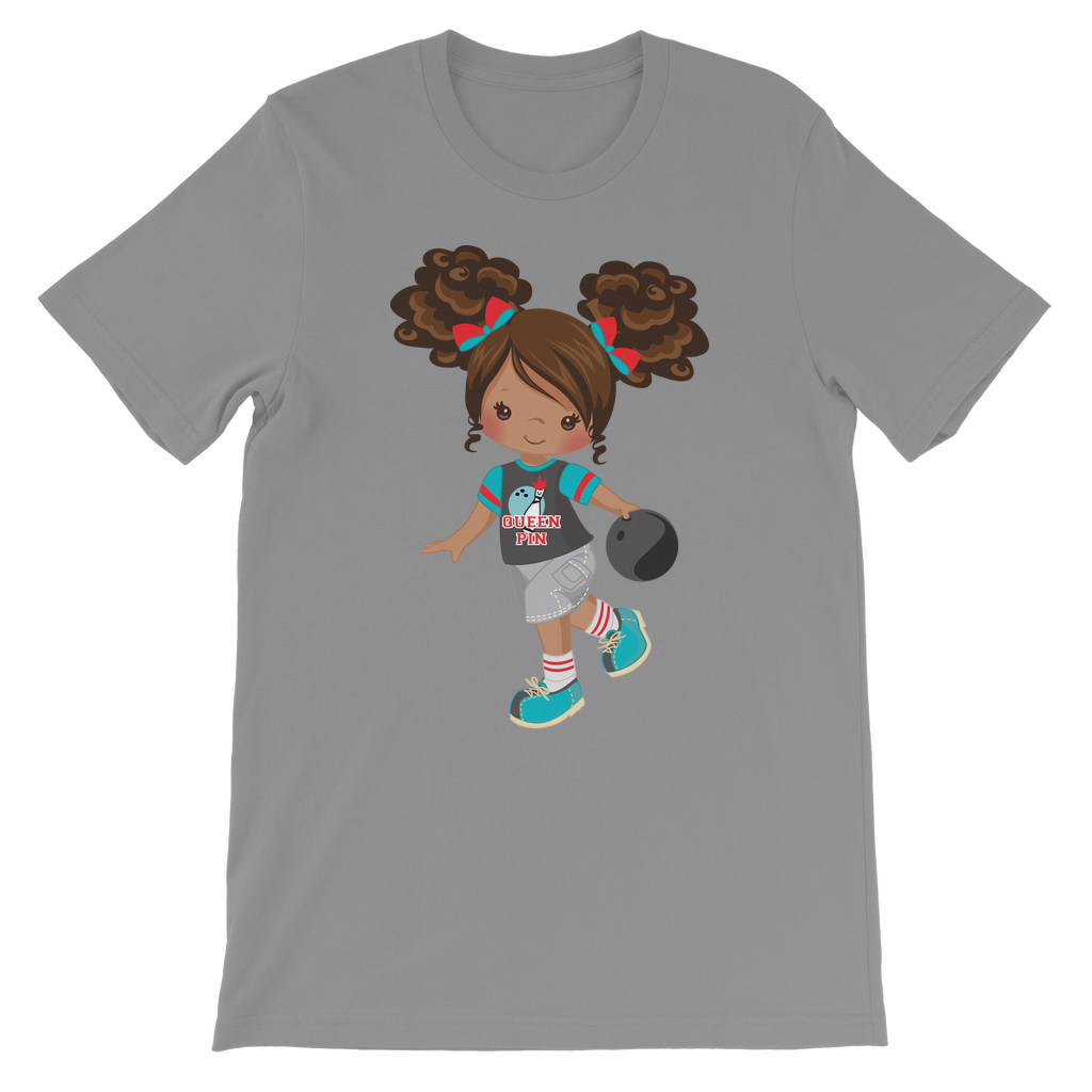 Little Bowling Queen Kids T-Shirt