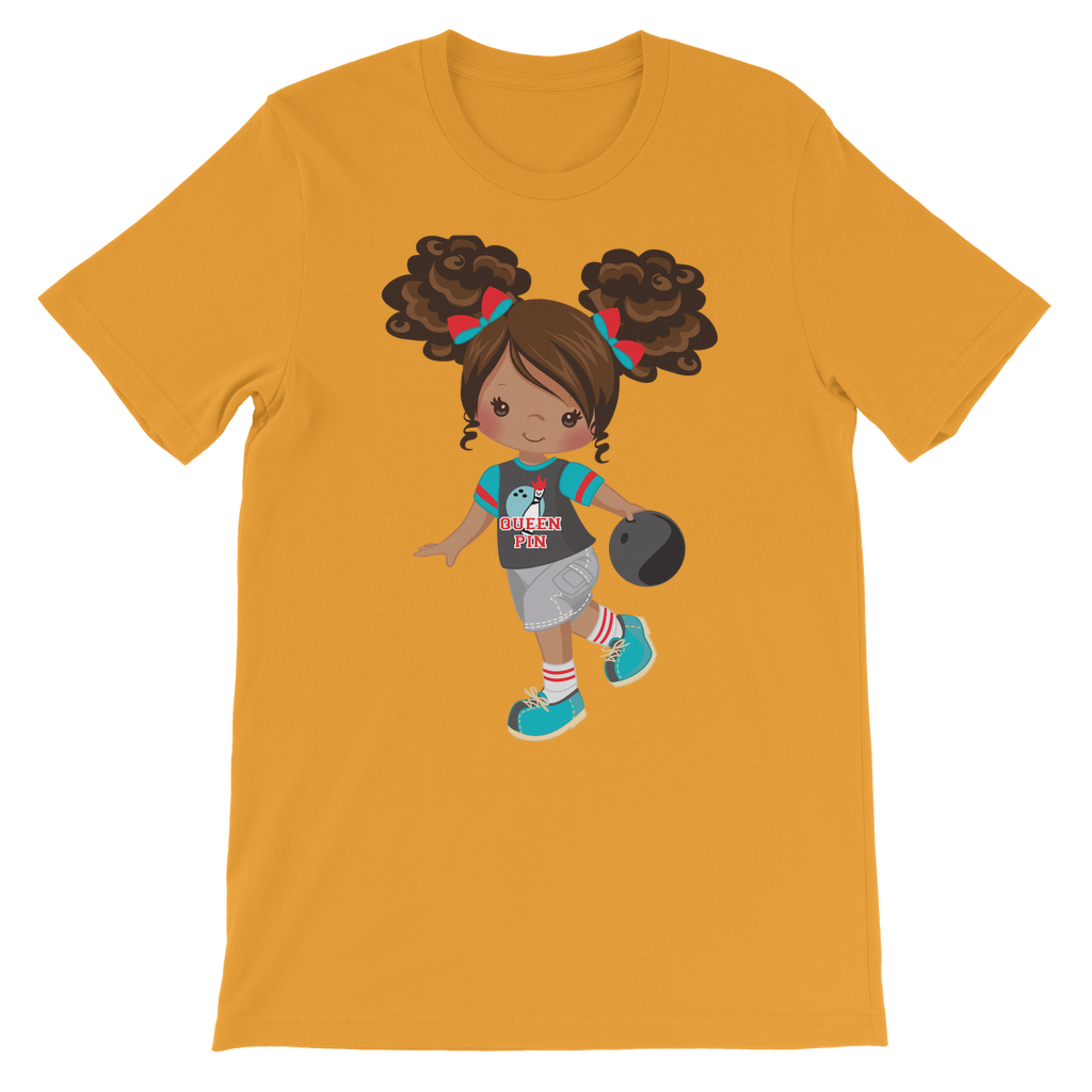 Little Bowling Queen Premium Kids T-Shirt