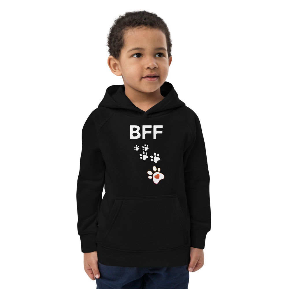 BFF Paw Print Kids Eco Hoodie