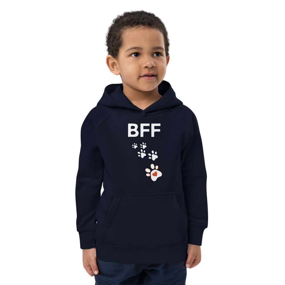 BFF Paw Print Kids Eco Hoodie