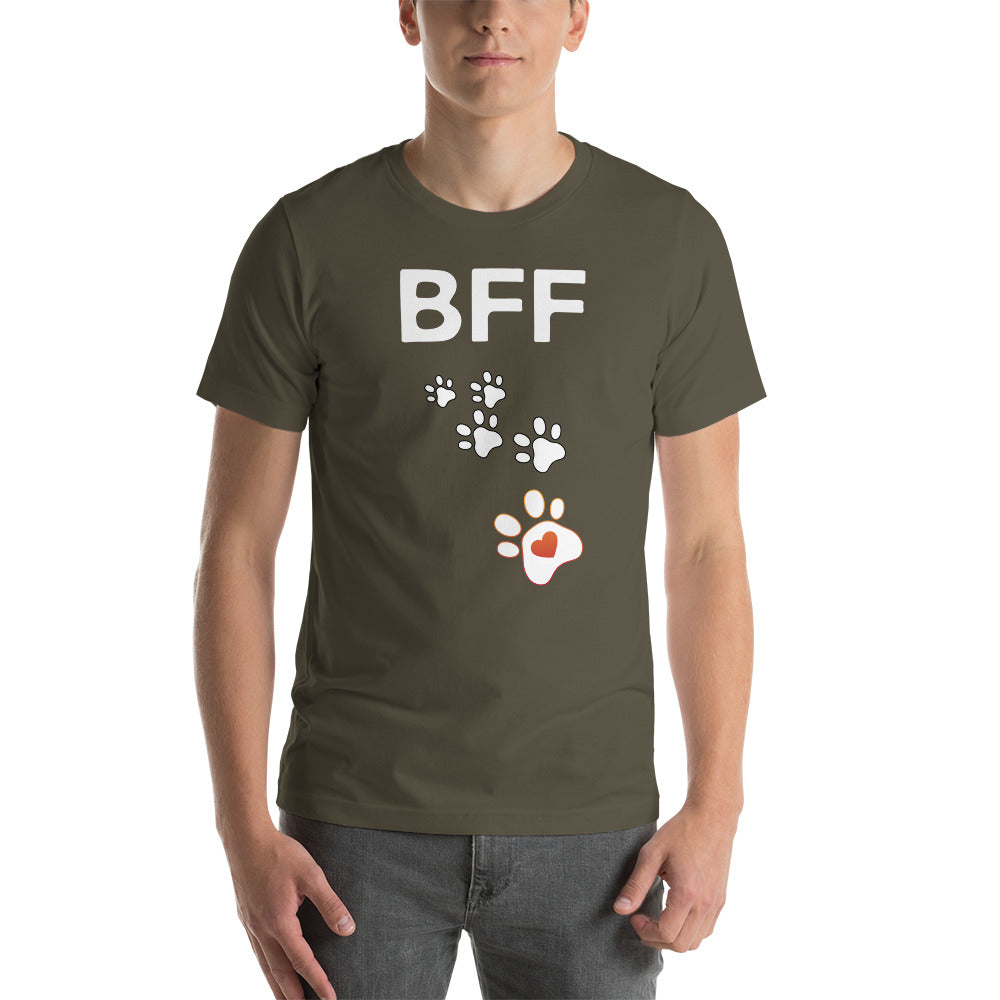 BFF Paw Print Unisex T-Shirt