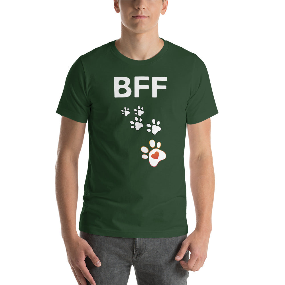 BFF Paw Print Unisex T-Shirt