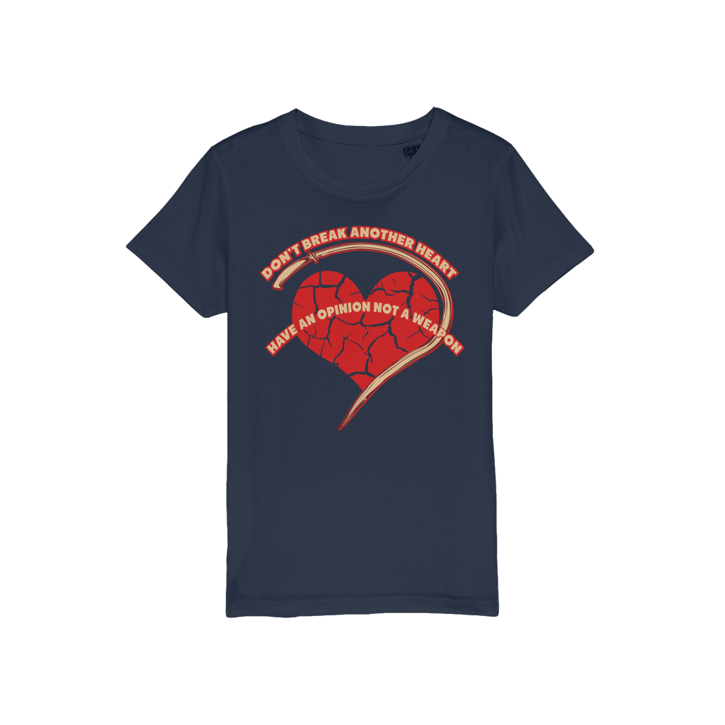 Don't Break Another Heart DBH Organic Kids T-Shirt