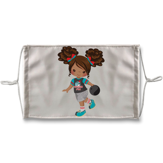 Little Bowling Queen Face Masks + 10 Replacement Filters