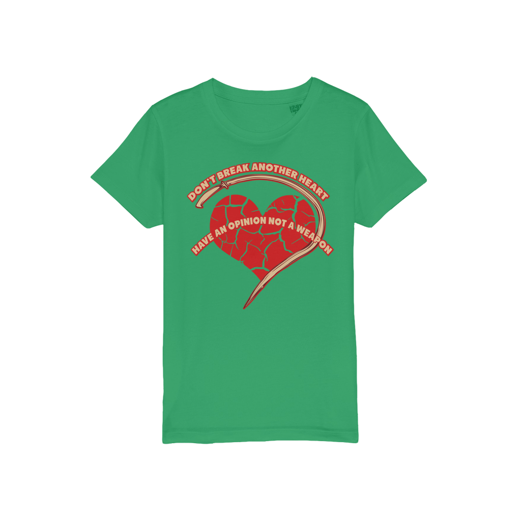 Don't Break Another Heart DBH Organic Kids T-Shirt