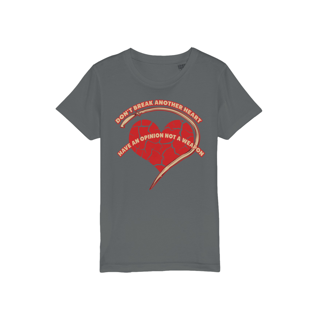 Don't Break Another Heart DBH Organic Kids T-Shirt
