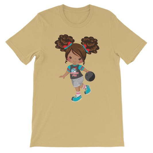 Little Bowling Queen Kids T-Shirt