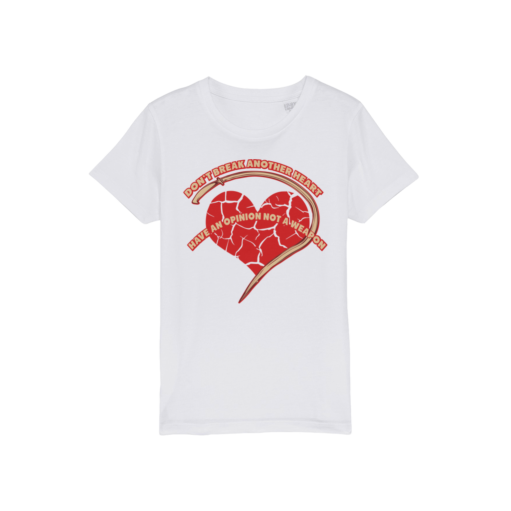 Don't Break Another Heart DBH Organic Kids T-Shirt