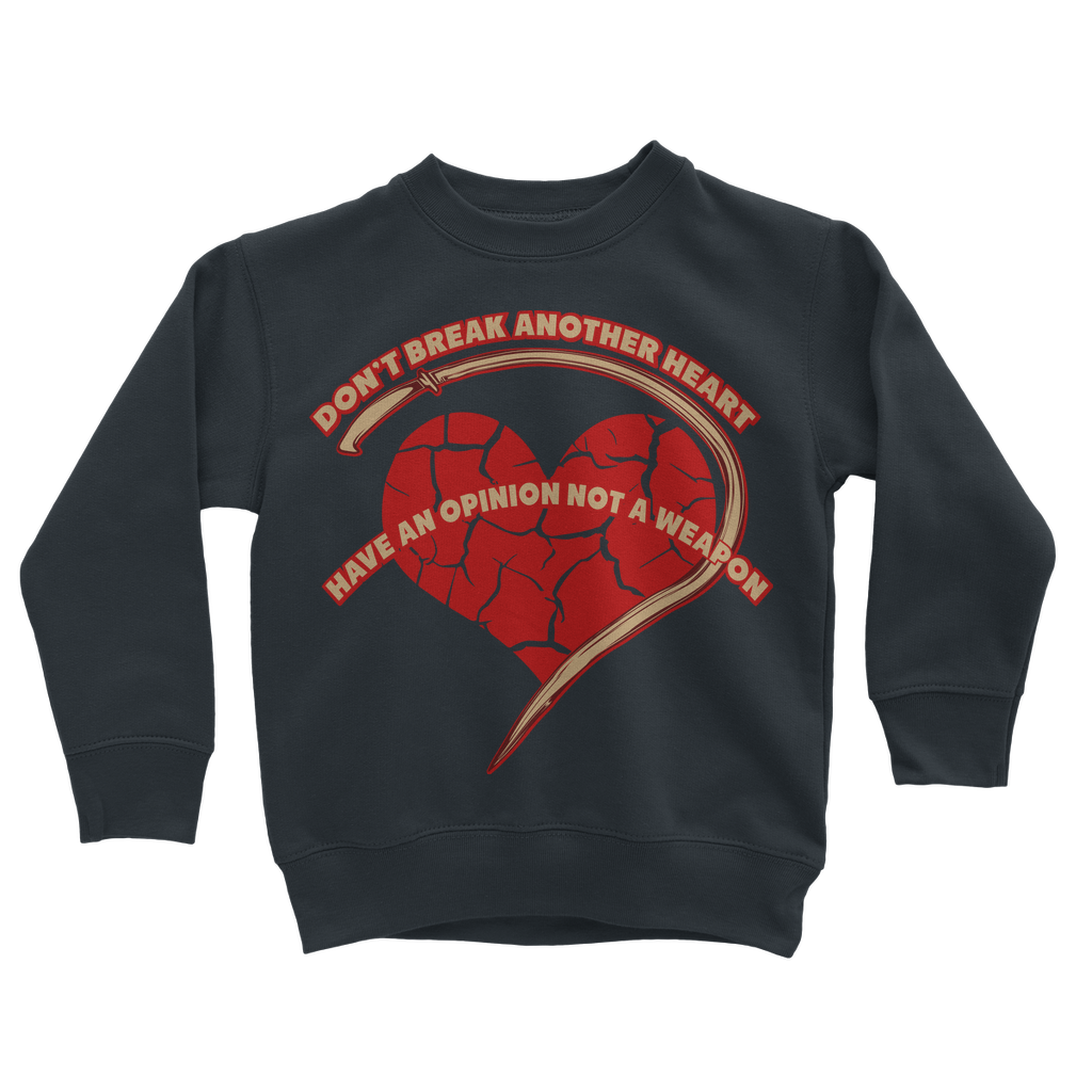 Don't Break Another Heart Classic Kids DBH Sweatshirt